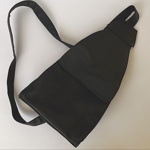 Black crossbody bag